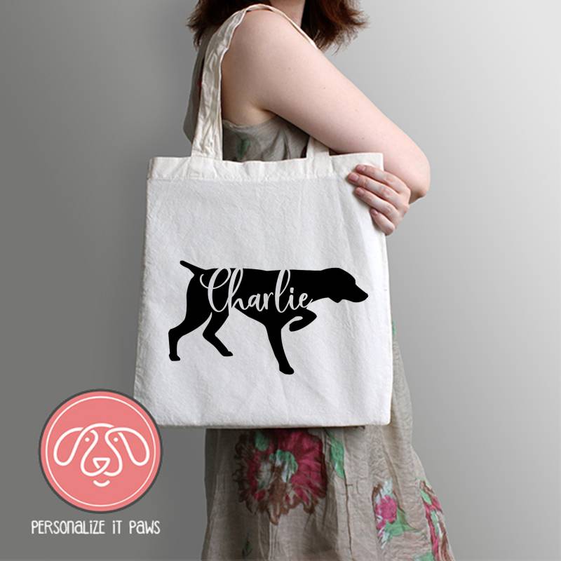 German Shorthaired Einkaufstasche German Shorthaired Einkaufstasche von Personalizeitpaws