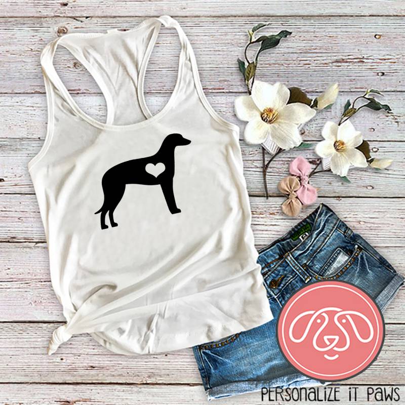 Hirschhund Hund Mama Damen Tank Top von Personalizeitpaws