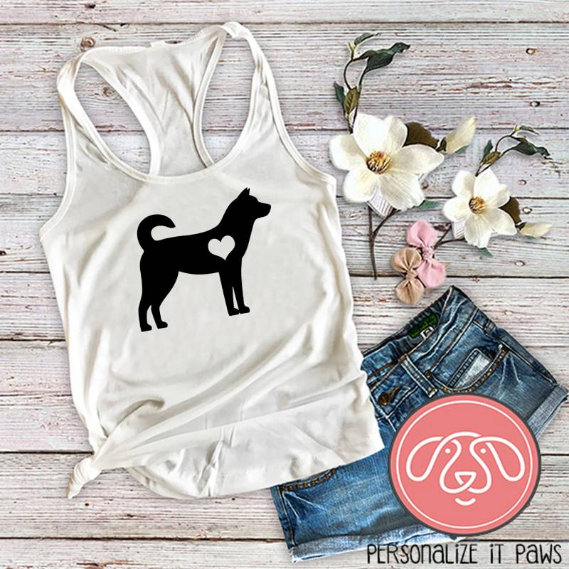 Jingo Dog Mom Damen Tank Top von Personalizeitpaws