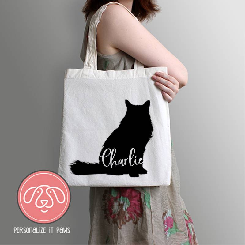 Katze-Einkaufstasche Katze-Einkaufstasche von Personalizeitpaws
