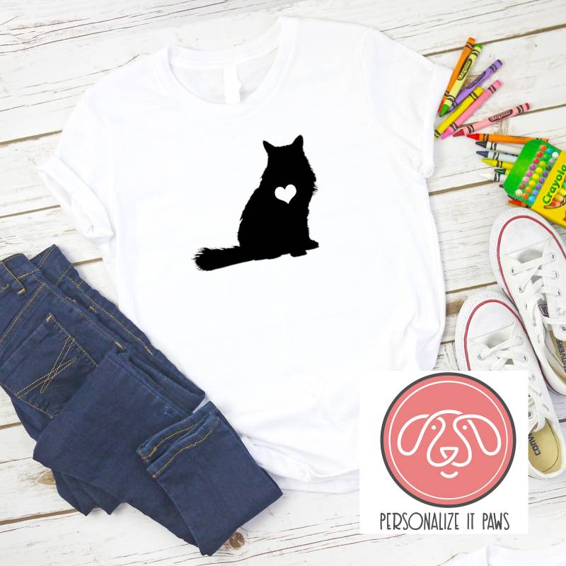 Katze Jugend T-Shirt Katze Jugend T-Shirt von Personalizeitpaws