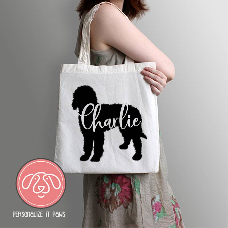Labradoodle Einkaufstasche von Personalizeitpaws