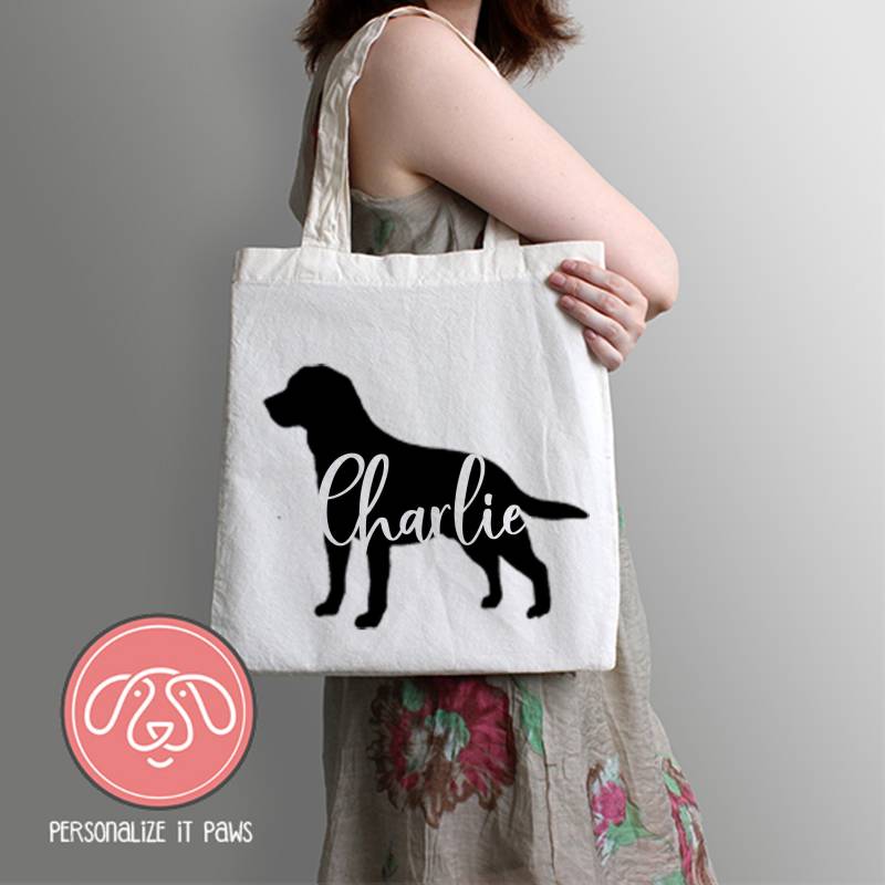 Labrador Retriever Einkaufstasche von Personalizeitpaws