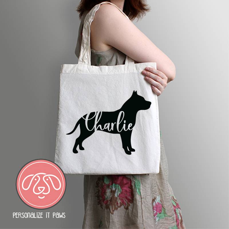 Pitt Bull Natural Einkaufstasche Pitt Bull Natural Einkaufstasche von Personalizeitpaws
