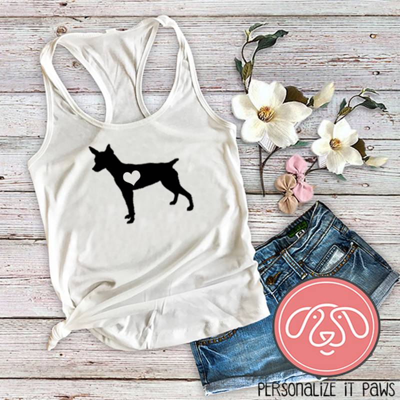 Ratterrier Mama Damen Tank Top von Personalizeitpaws