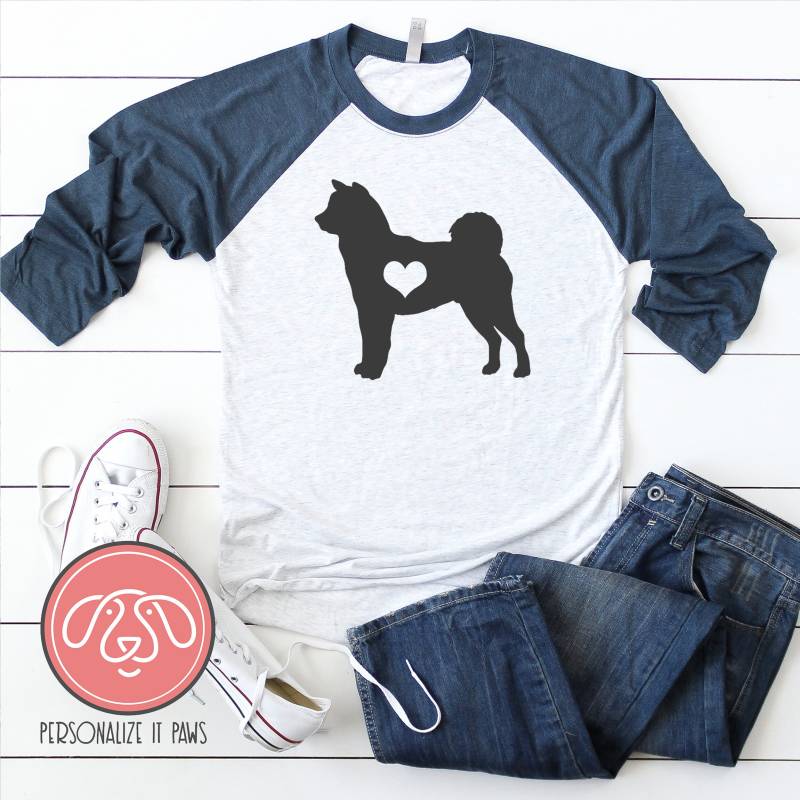 Shiba Inu Raglan Shiba Inu Raglan von Personalizeitpaws