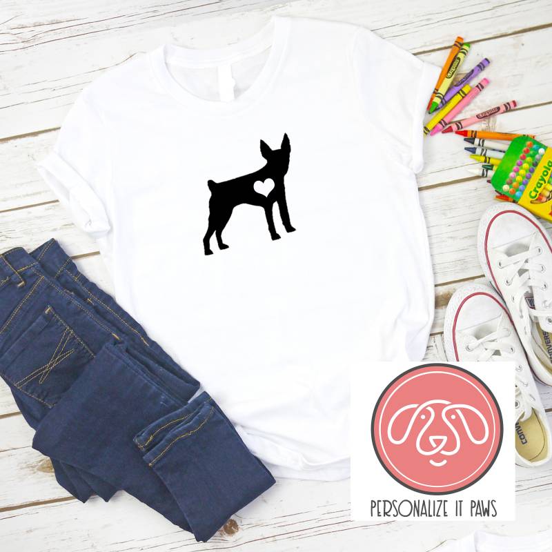 Spielzeug Fox Terrier Jugend T-Shirt Spielzeug Fox Terrier Jugend T-Shirt von Personalizeitpaws