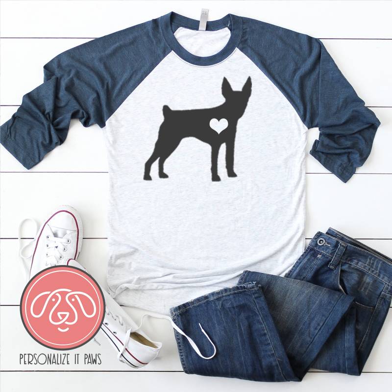 Spielzeug Fuchs Terrier Raglan von Personalizeitpaws