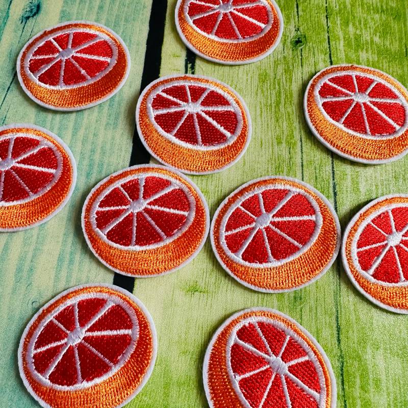 Orangen Patches | Orangenhälfte Halbe Zum Aufbügeln Aufbügler Bügelbild Heißtransfer Diy Orangen Patches | Orangenhälfte Halbe Zum Aufbügeln Aufbügler Bügelbild Heißtransfer Diy von Personikat