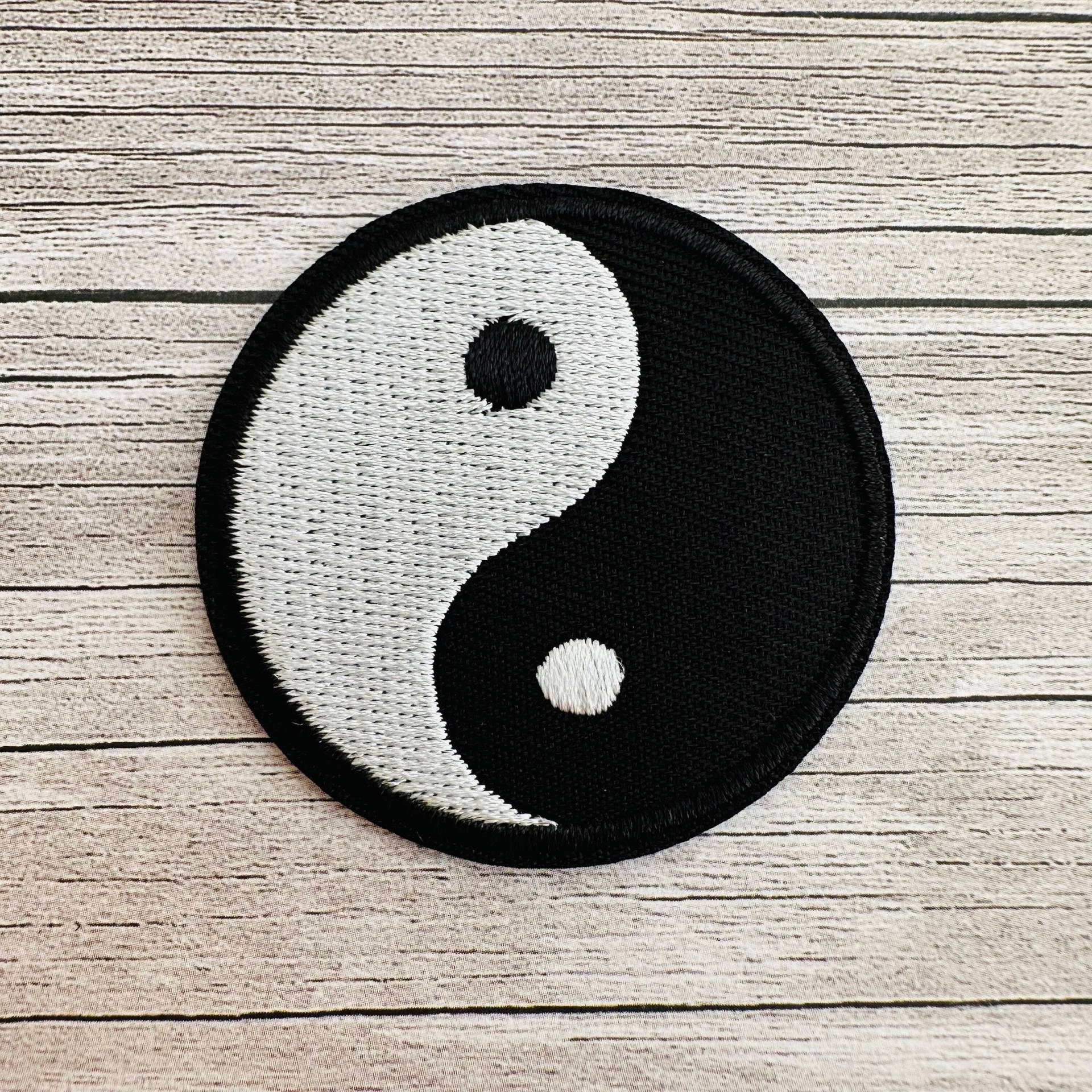 Patch - Aufbügler Yin Und Yang Flicken Zum Aufbügeln Aufnäher Jin Jang Jing Jiang Aufbügeln Diy von Personikat