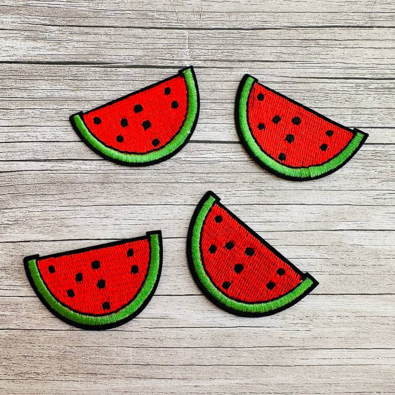 Patch Melone - Zum Aufbügeln Aufbügler Flicken Melonen Aufbügelbar Diy Patches von Personikat