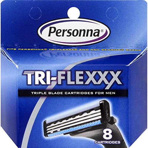 Tri-Flexxx Razor Cartridge, Men's (8 ct) ( Multi-Pack) by PERSONNA von Personna