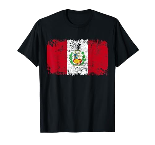 PERU Flagge | Damen Herren Kinder PERU T-Shirt PERU Flagge | Damen Herren Kinder PERU T-Shirt von Peru Family Shop