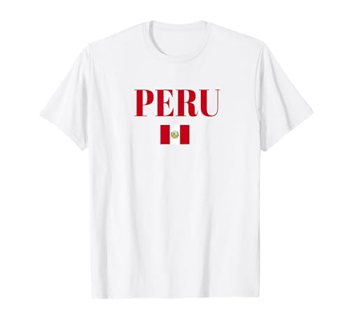 PERU Flagge | Damen Herren Kinder PERU T-Shirt von Peru Family Shop