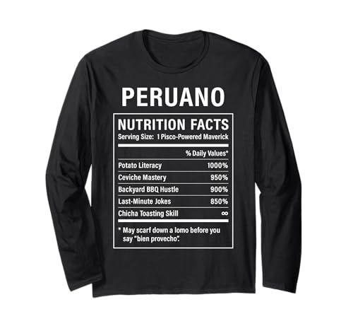 Peruano Guy Stolze Peruanische Männer mit Peruwurzeln Langarmshirt Peruano Guy Stolze Peruanische Männer mit Peruwurzeln Langarmshirt von Peruvian Humor Gifts for Men of Peru