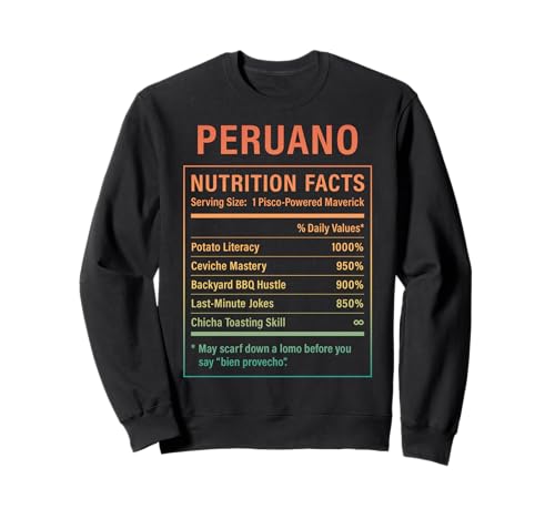Peruano Guy Stolze Peruanische Männer mit Peruwurzeln Sweatshirt von Peruvian Humor Gifts for Men of Peru