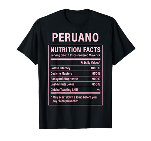 Peruano Guy Stolze Peruanische Männer mit Peruwurzeln T-Shirt von Peruvian Humor Gifts for Men of Peru