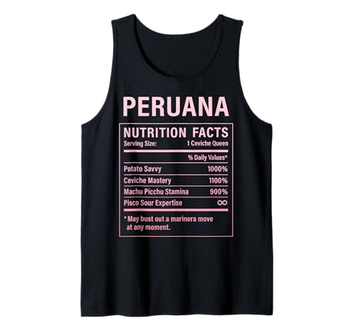 Lustiges peruanisches Mädchen, stolze Peruanische Frauen, Peruwurzeln Tank Top von Peruvian Humor Gifts for Women of Peru