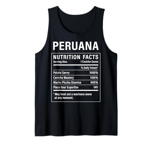 Lustiges peruanisches Mädchen, stolze Peruanische Frauen, Peruwurzeln Tank Top von Peruvian Humor Gifts for Women of Peru