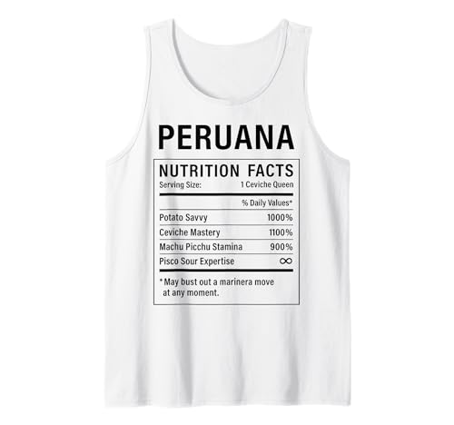 Lustiges peruanisches Mädchen, stolze Peruanische Frauen, Peruwurzeln Tank Top von Peruvian Humor Gifts for Women of Peru