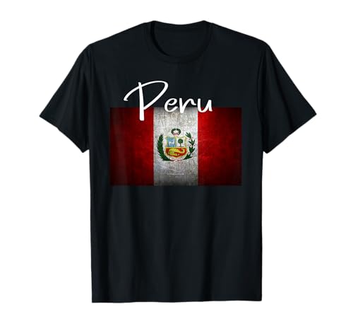 Peru Flagge, Peruanisches T-Shirt, Peru Shirt für Damen und Herren T-Shirt von Peruvian map, Peru tshirt, Peru tshirt for kids