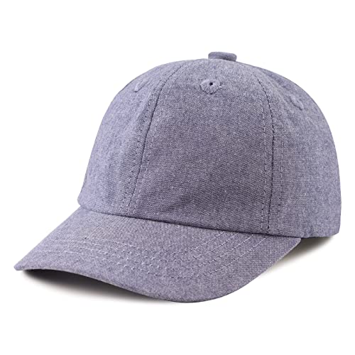 Pesaat Baby Schirmmütze Junge Baseballcap Kinder Sonnenhut UV Schutz Baby Junge Baseballkappe Kinder Jungen Sommerhut (Blauer Denim, Gr.50cm(1-2Jahren)) von Pesaat