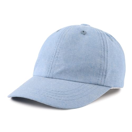 Pesaat Baby Schirmmütze Junge Baseballcap Kinder Sonnenhut UV Schutz Baby Junge Baseballkappe Kinder Jungen Sommerhut (Himmelblau, Gr.46cm(3-6Monate)) von Pesaat