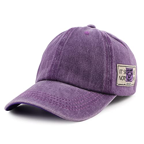 Pesaat Kinder Kappe mädchen Baseball Cap Junge Schirmmütze Sommer Sonnenschutz mütze Kids Cap für 2-6Jahen mit UV-Schutz(Lila) von Pesaat