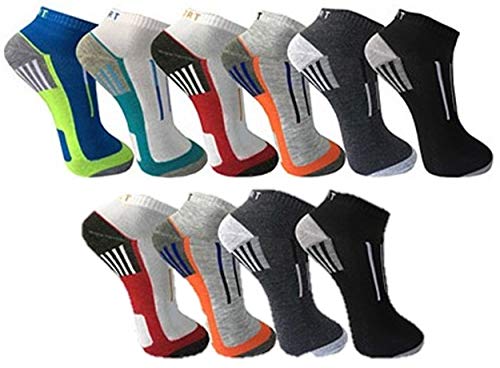 10 Paar tolle Herren Sneaker Socken mit schönem Design Größe 39-46 (43-46) von Pesail