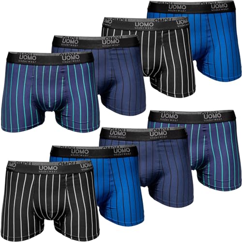 Pesail 10er oder 5er Pack Jungen Boxershorts aus Baumwolle Größen 122 bis 170 Unterwäsche Retroshorts Unterhose 170-10er Pack Farbmix 2 von Pesail