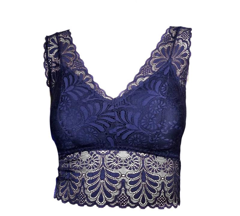 Pesail Teenie-BH Damen Bustier mit elastischer Spitze, super weich (1 - Pack, 1 Stück) weiche dehnbare Spitze von Pesail