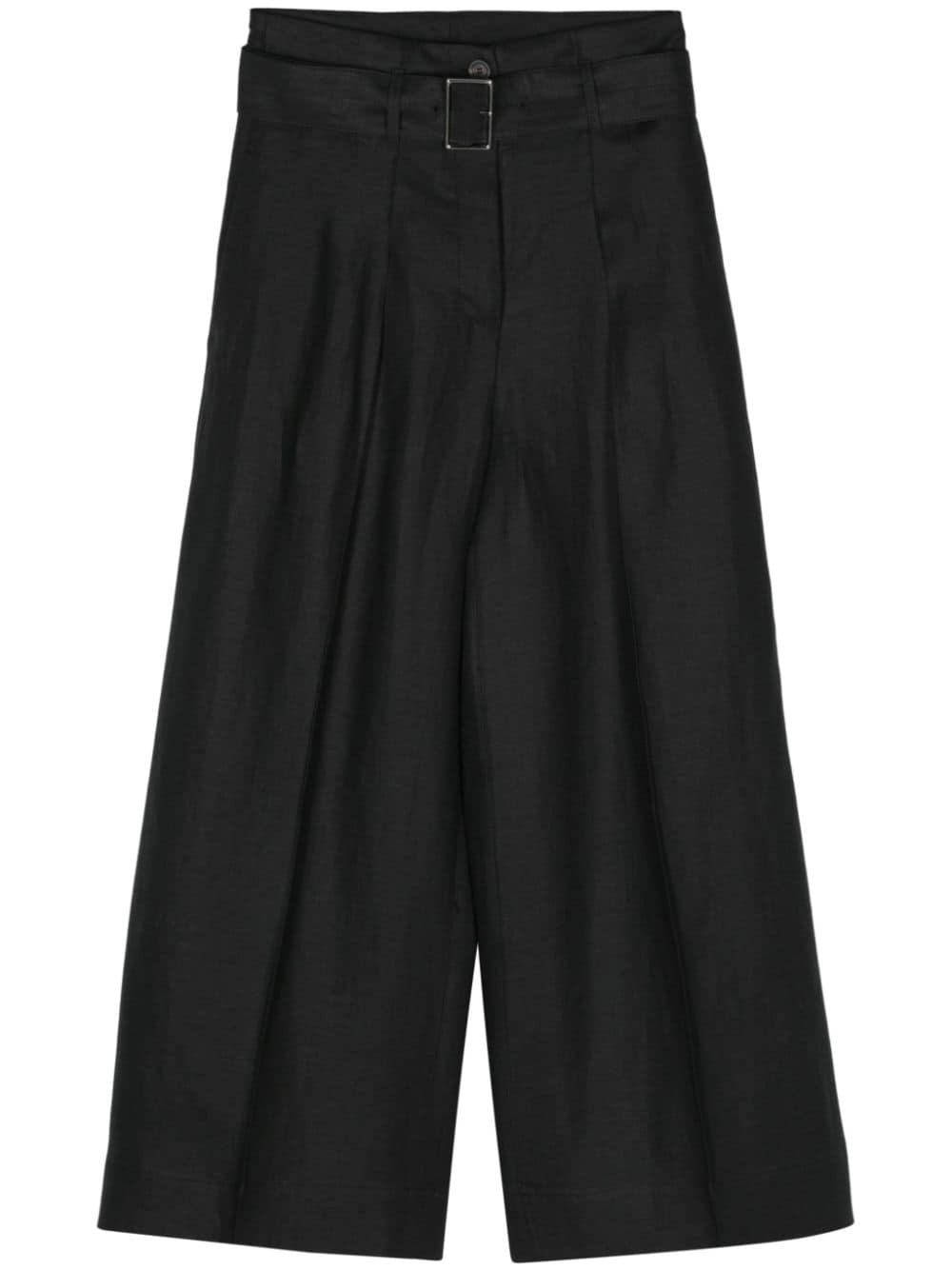 Peserico Cropped-Palazzohose - Schwarz von Peserico