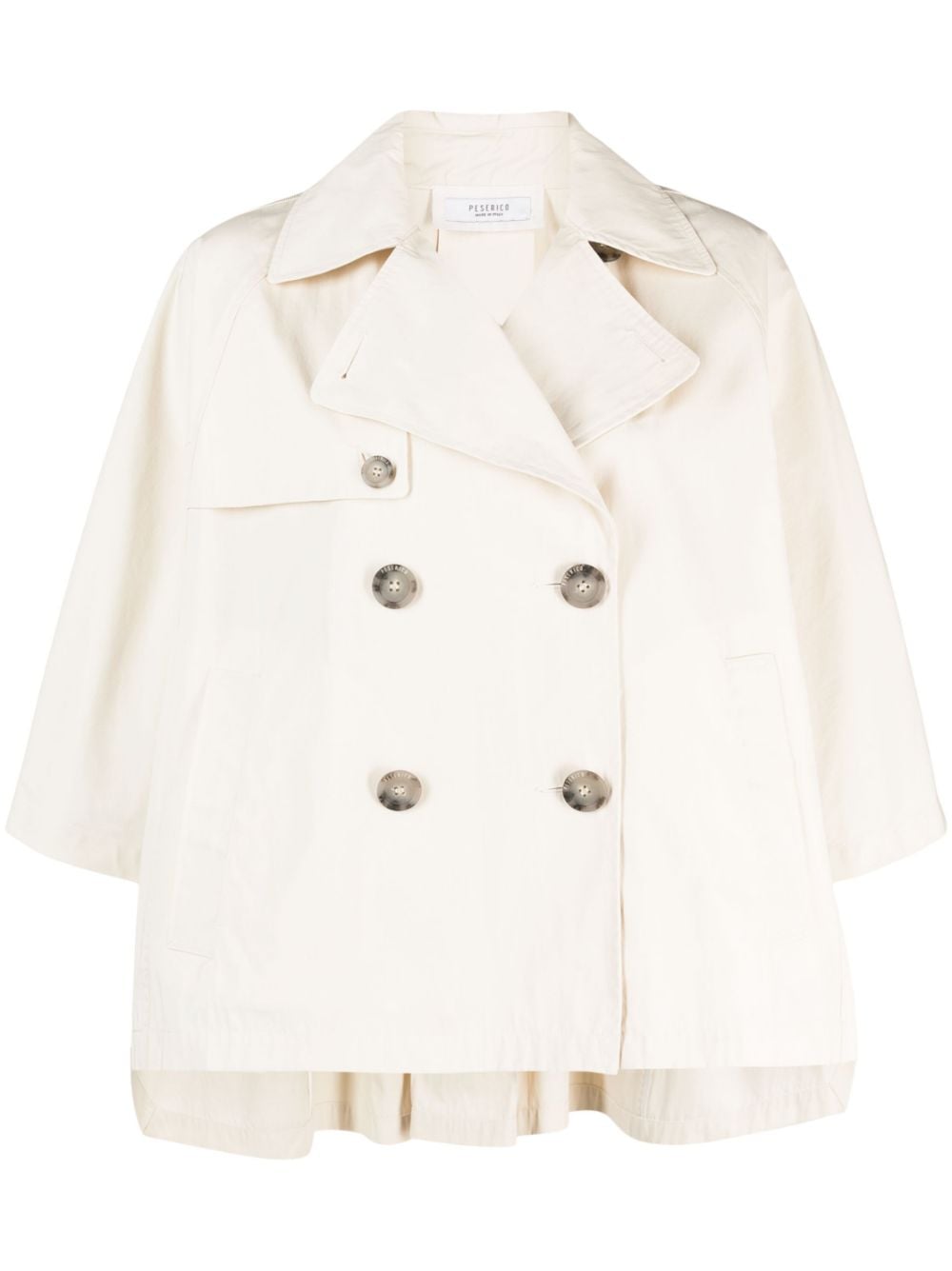 Peserico Doppelreihiger Trenchcoat - Nude von Peserico