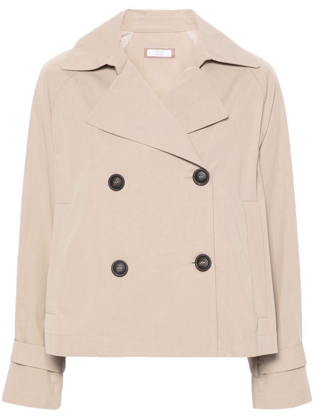 Peserico Doppelreihiger Trenchcoat - Nude von Peserico