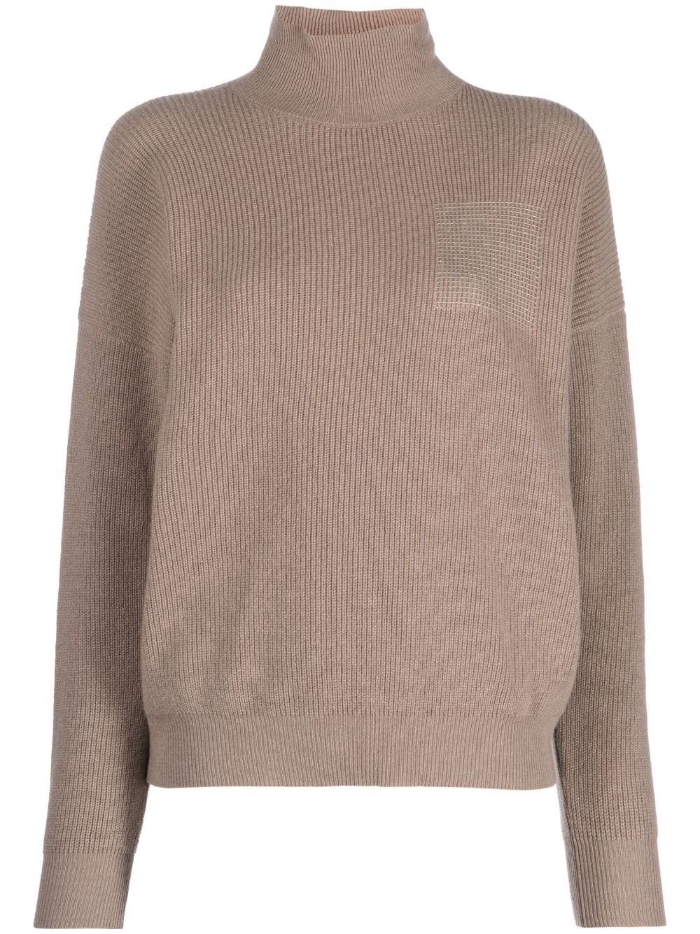 Peserico Gerippter Pullover - Nude von Peserico