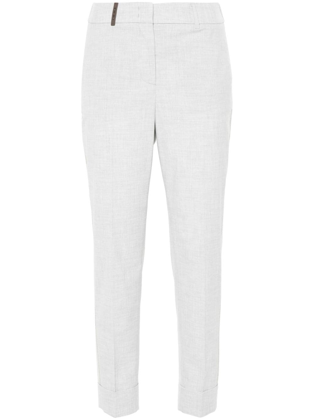 Peserico Klassische Tapered-Hose - Grau von Peserico