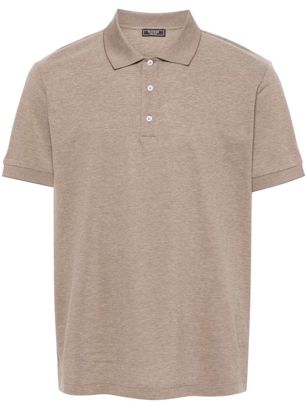 Peserico Klassisches Poloshirt - Braun von Peserico