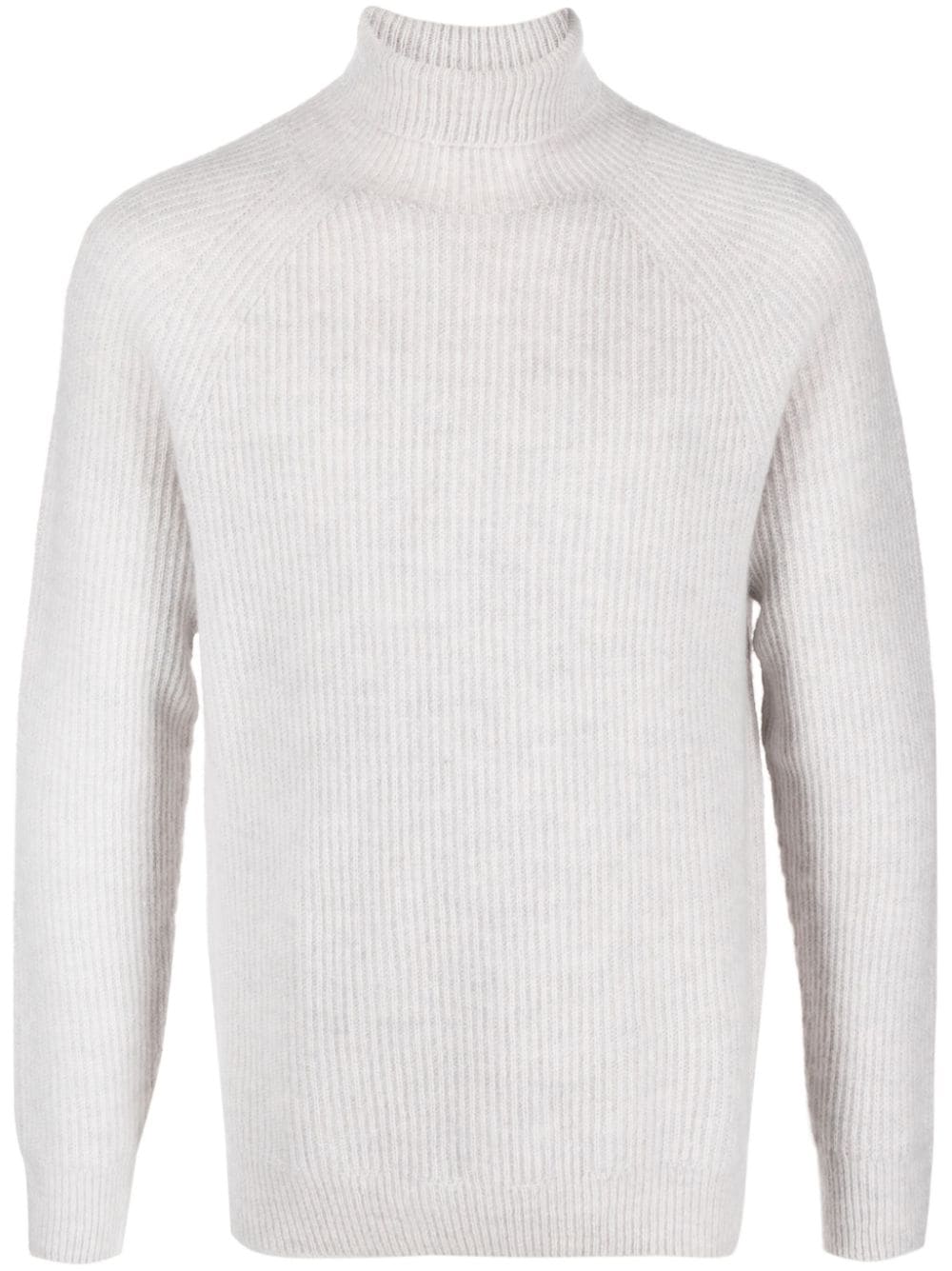 Peserico Gerippter Rollkragenpullover - Grau von Peserico