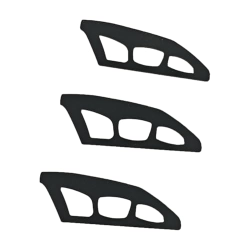 Pesfehhy 3-Teiliges Schnell-Make-Up-Schablonenset, Wiederverwendbares Eyetour-Lidschatten-Former-Tool, Make-Up-Klebeband, Augenbrauen, Lidschatten von Pesfehhy