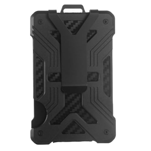 Pesfehhy Kartenhalter Herren ID Kreditkartenetui RFID-Blockierend Aluminium Visitenkartenhalter Modisches Geldetui von Pesfehhy