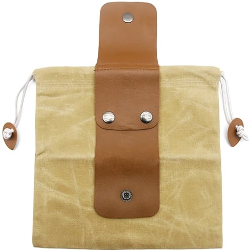 Futterbeutel Faltbare Camping Camping -Aufbewahrungstasche mit verdeckter Knopf und Draw -String -Mehrzweck -Leinwand -Aufbewahrungstasche für Reisebotten für Reisebotten Wanderjagd, Wanderhüftungspa Futterbeutel Faltbare Camping Camping -Aufbewahrungstasche mit verdeckter Knopf und Draw -String -Mehrzweck -Leinwand -Aufbewahrungstasche für Reisebotten für Reisebotten Wanderjagd, Wanderhüftungspa von Pesoncarl