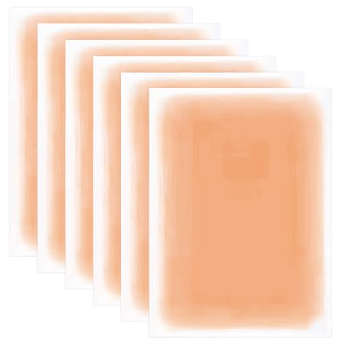 Tattoo Cover up Klebeband, Concealer Patch, 6PCS wasserdichte unsichtbare Ultra Dünn Tattoo Deck Patch, 3,5x5.9 Cutable Tattoo Make up Cover up für Tattoo Narben und Geburtsmarks, Style 3 von Pesoncarl