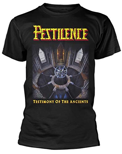 Pestilence 'Testimony of The Ancients Album Cover' (Black) T-Shirt (medium) von Pestilence Merch