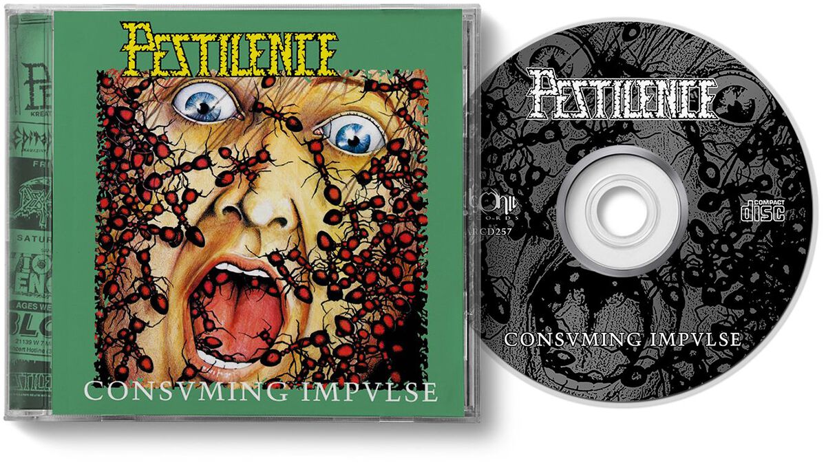 Pestilence Consuming impulse CD multicolor von Pestilence