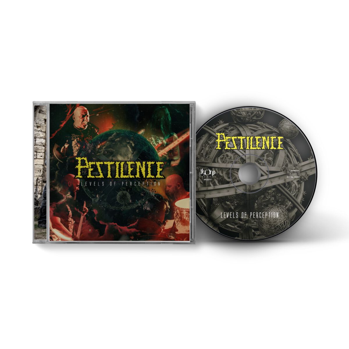 Pestilence Level of Perception CD multicolor von Pestilence