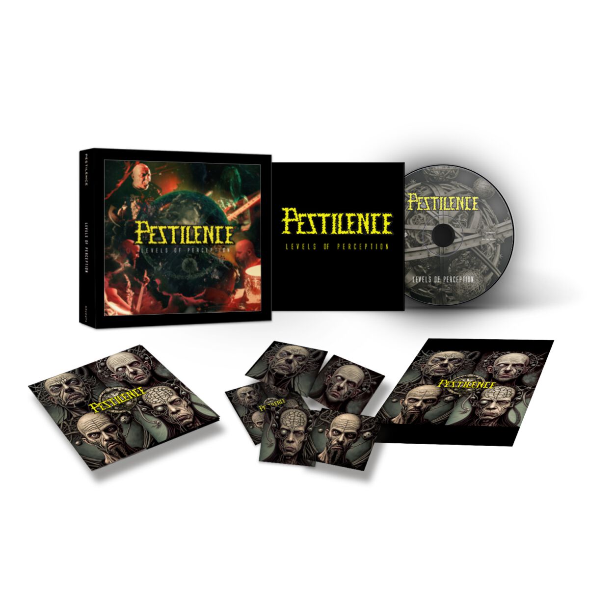 Pestilence Level of Perception CD multicolor von Pestilence