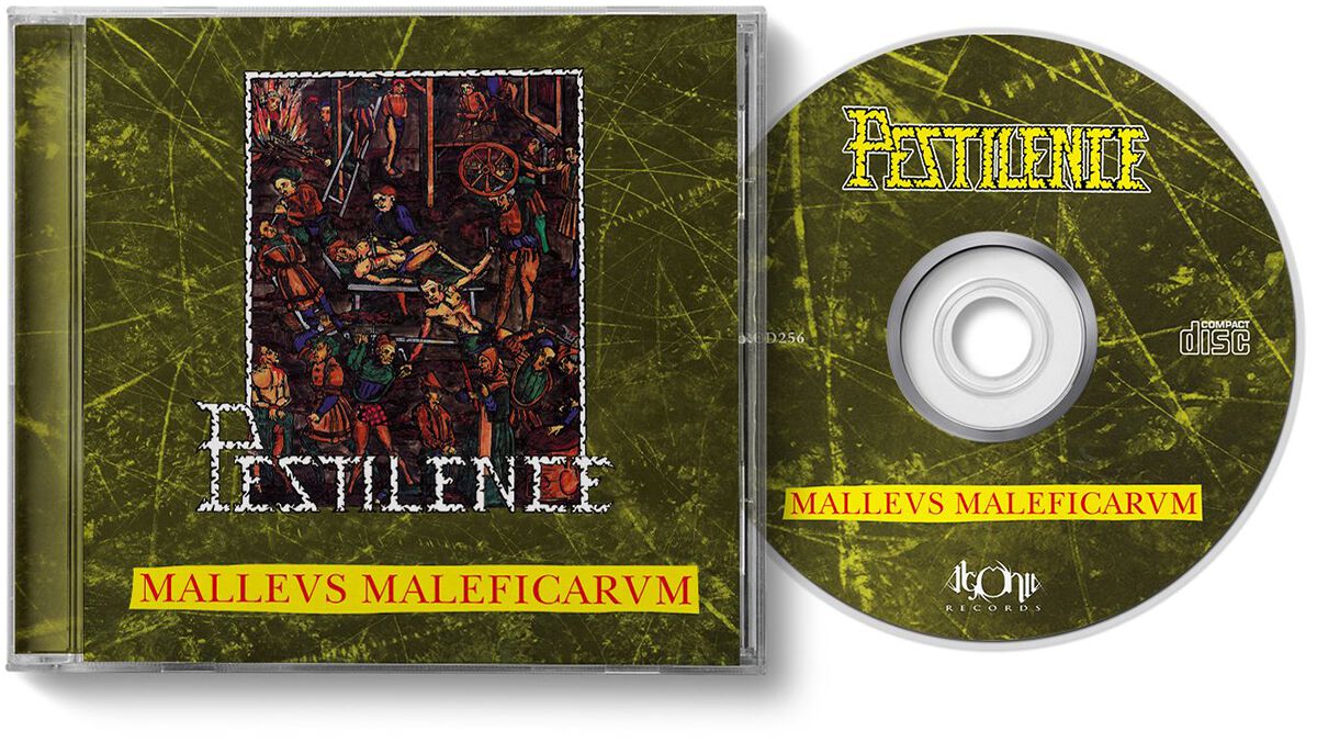Pestilence Malleus maleficarum CD multicolor von Pestilence