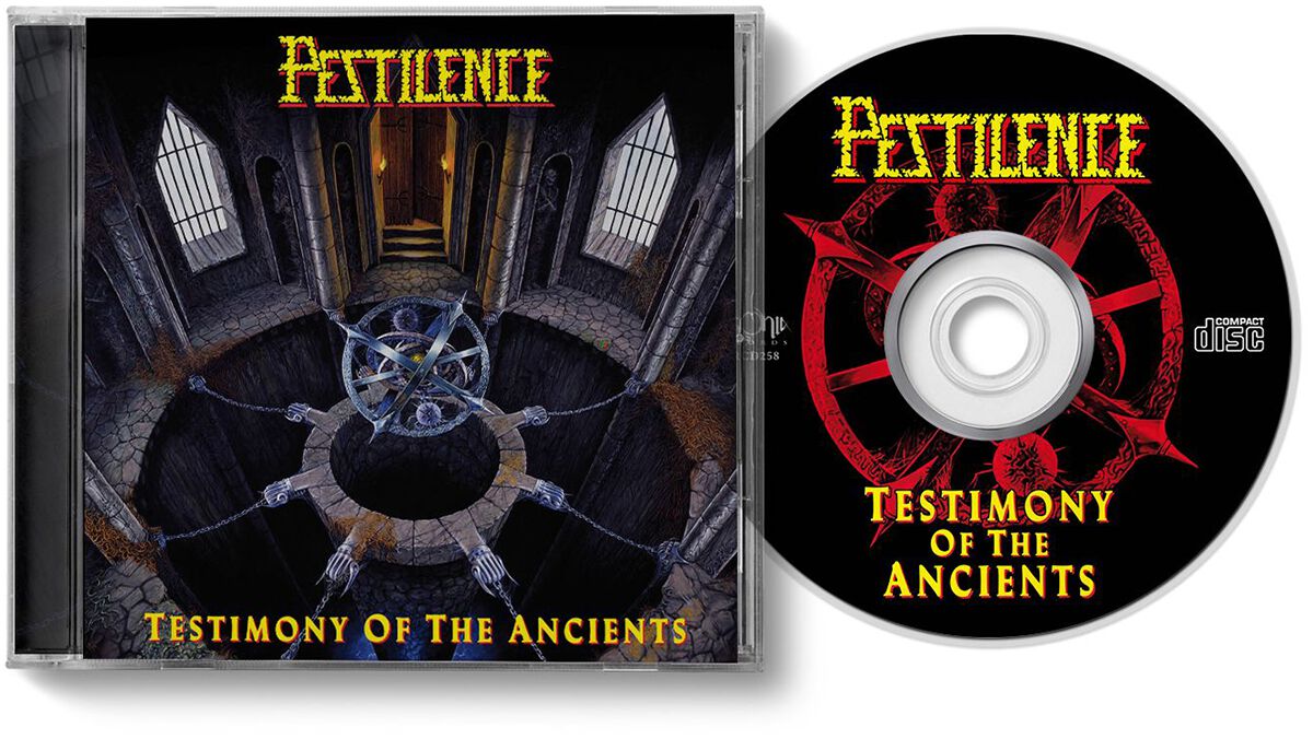 Pestilence Testimony Of The Ancients CD multicolor von Pestilence