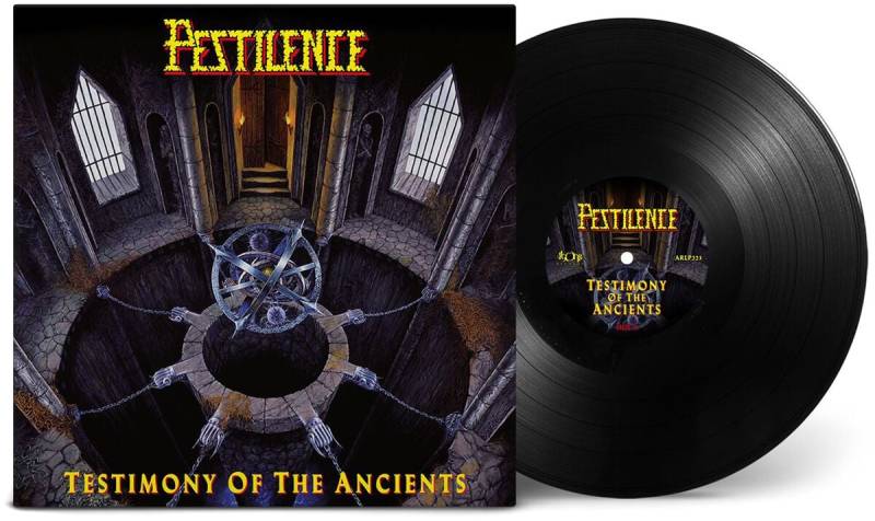Pestilence Testimony Of The Ancients LP schwarz Pestilence Testimony Of The Ancients LP schwarz von Pestilence