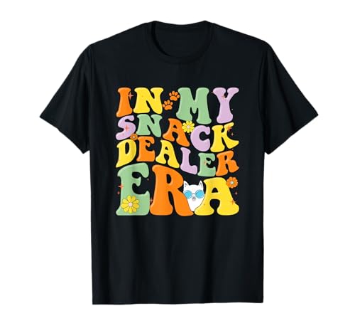 Snack-Dealer Fur Papa Mama Tierbesitzer in meiner Snack-Dealer-Ära T-Shirt Snack-Dealer Fur Papa Mama Tierbesitzer in meiner Snack-Dealer-Ära T-Shirt von Pet Owner Cat Dog Mom Fur Dad Snack Dealer Gift